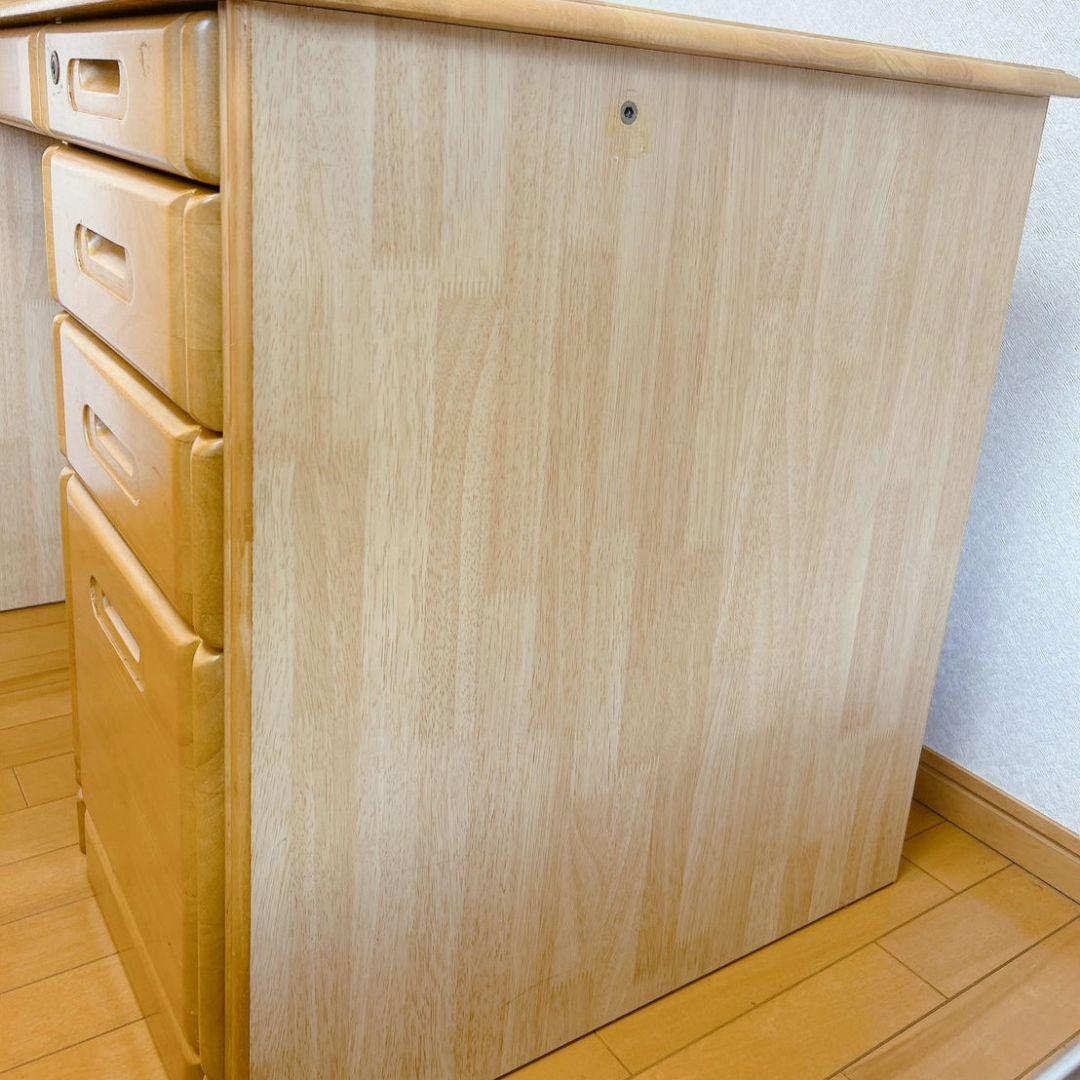 ナチュラルウッドデスク