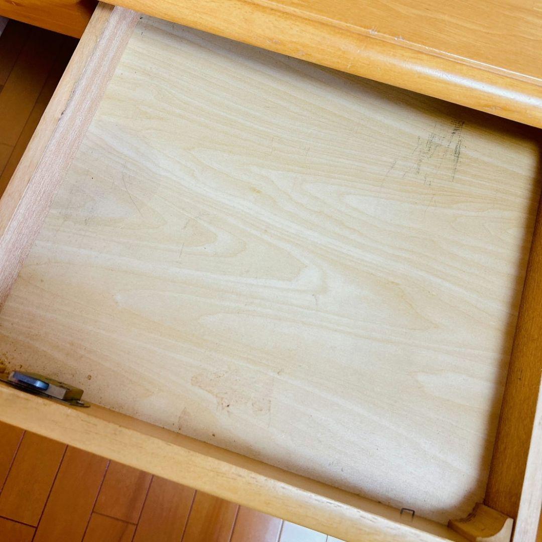 ナチュラルウッドデスク