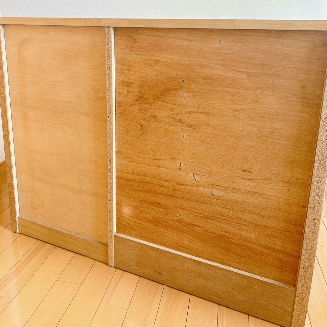 ナチュラルウッドデスク