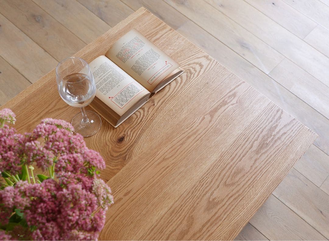 ヒラシマ　オーク　センターテーブル　美品✨