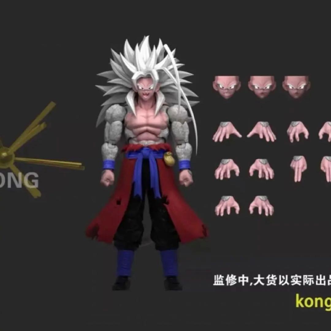 スーパーサイヤ人5 ゼノ 孫悟空 S.H.フィギュアーツ サイズ