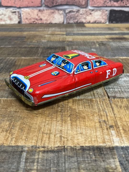 ブリキミニカー POLICE CHIEF 2台まとめて 昭和レトロ - メルカリ