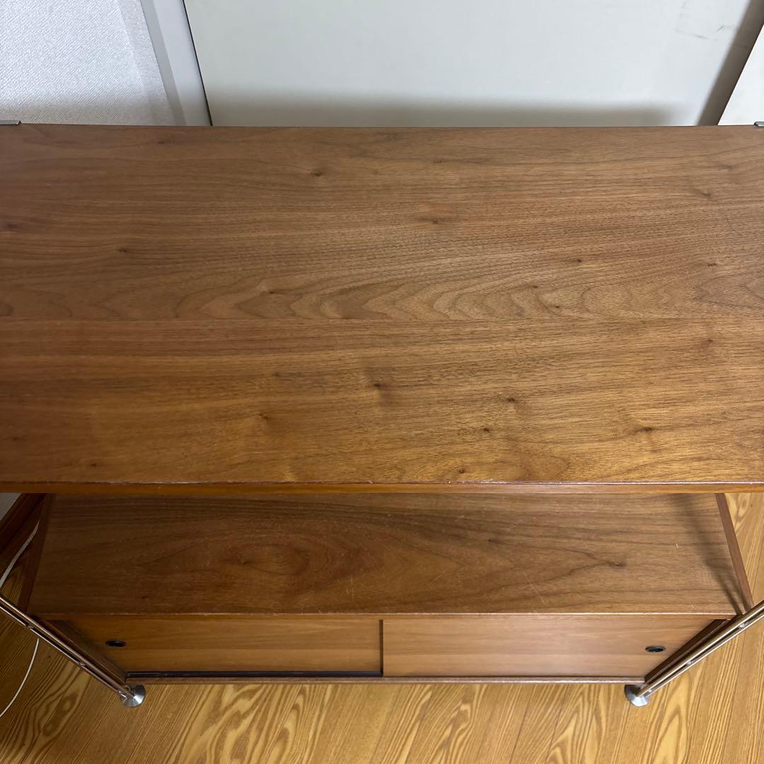 L*i様 無印良品 ステンレスユニットシェルフ ウォールナット棚 組立完成品