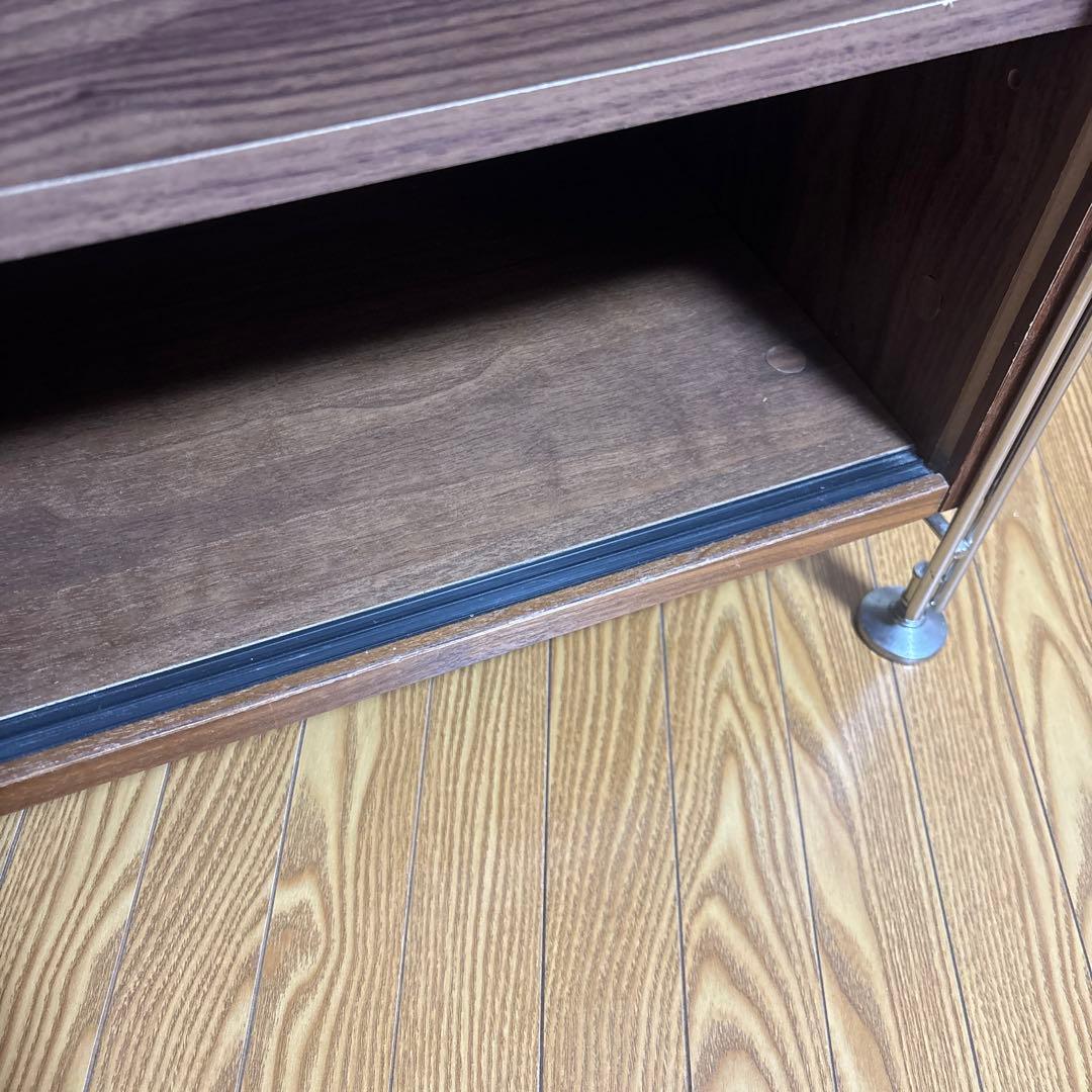 L*i様 無印良品 ステンレスユニットシェルフ ウォールナット棚 組立完成品