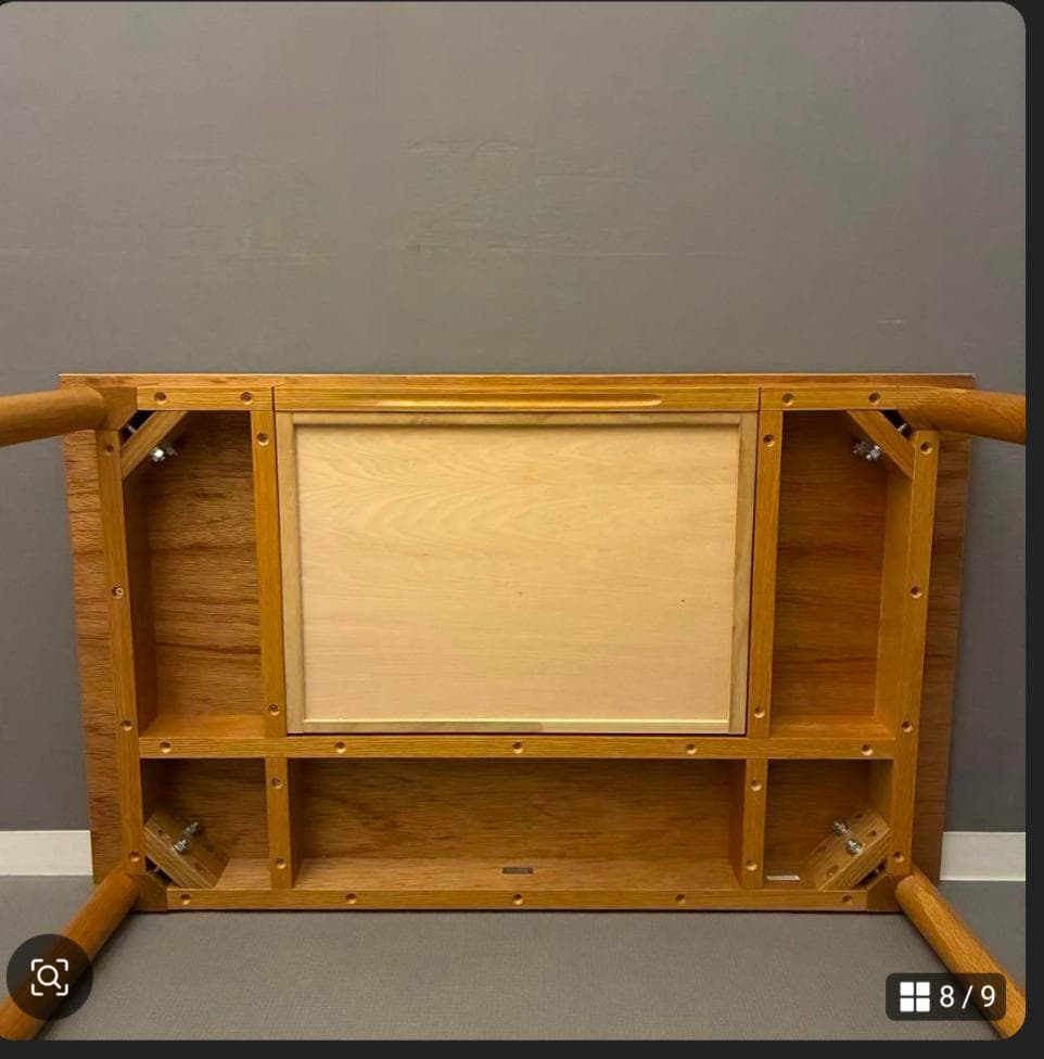 中古品無印良品 MUJI ダイニングテーブル 引出付 2021年