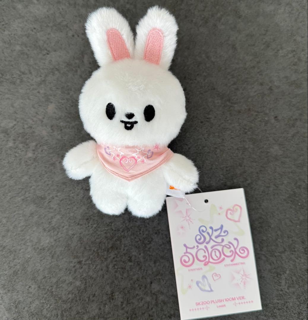 スキズ SKZOO リノ リービット ぬいぐるみ10cm 5'CLOCKタグ付き - メルカリ