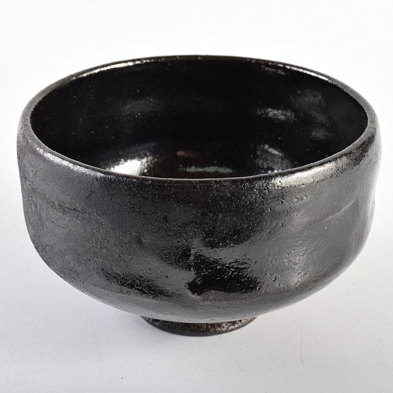 茶道具 楽吉左衛門 黒楽茶碗 時代箱付 M R8543 - メルカリ