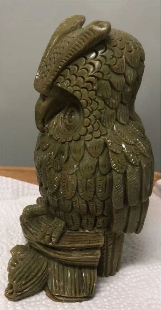 金運、フクロウ‼︎、置物、大理石…‼︎