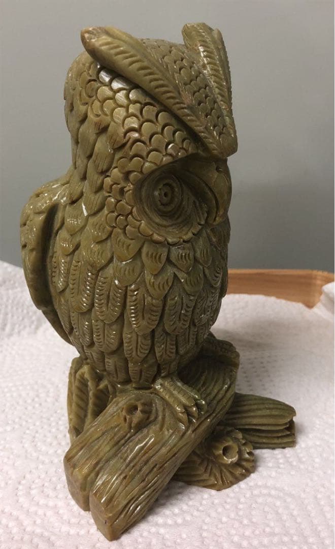 金運、フクロウ‼︎、置物、大理石…‼︎