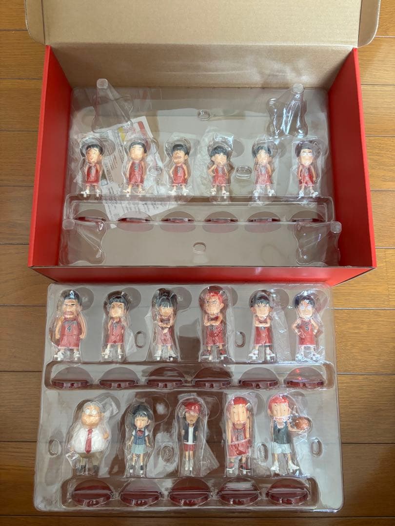 SLAM DUNK フィギュアコレクション 湘北セット、山王セット