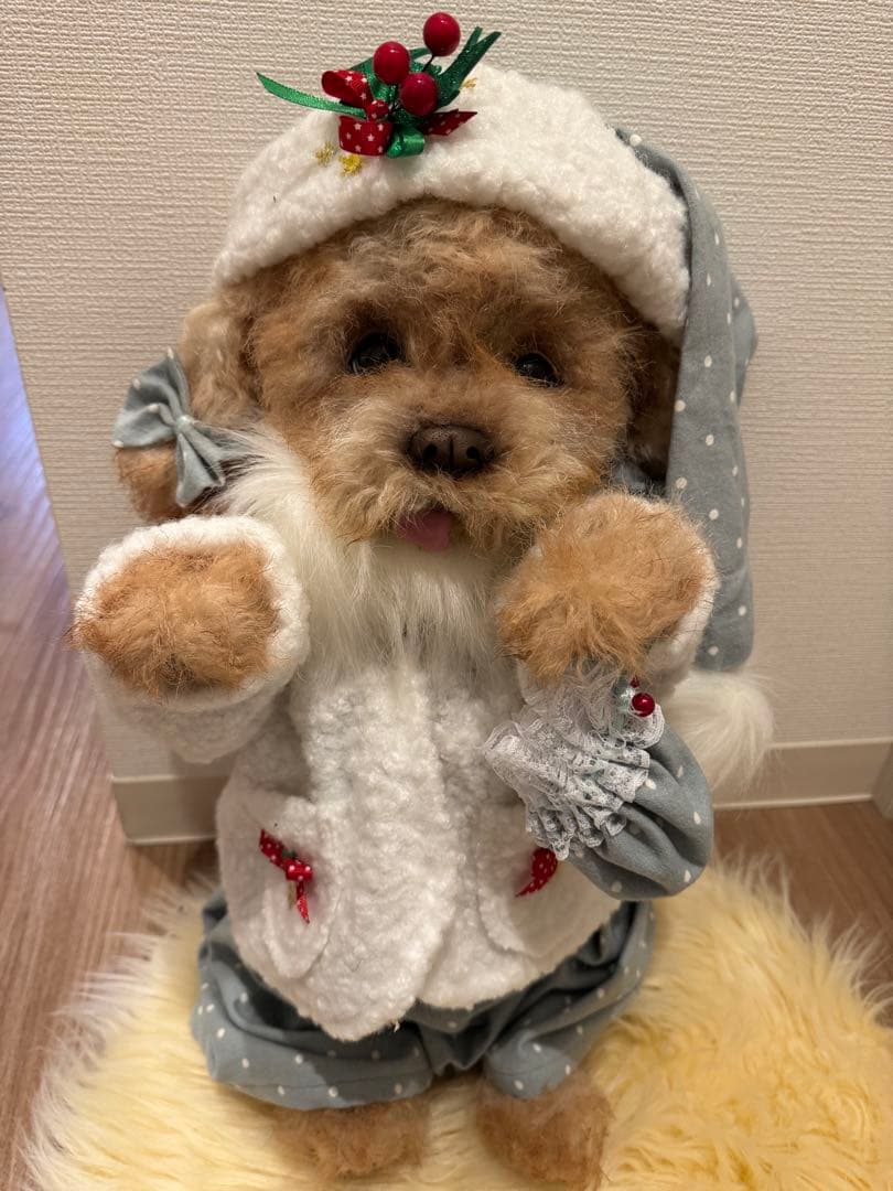 海外作家様作　アートドール　トイプードル