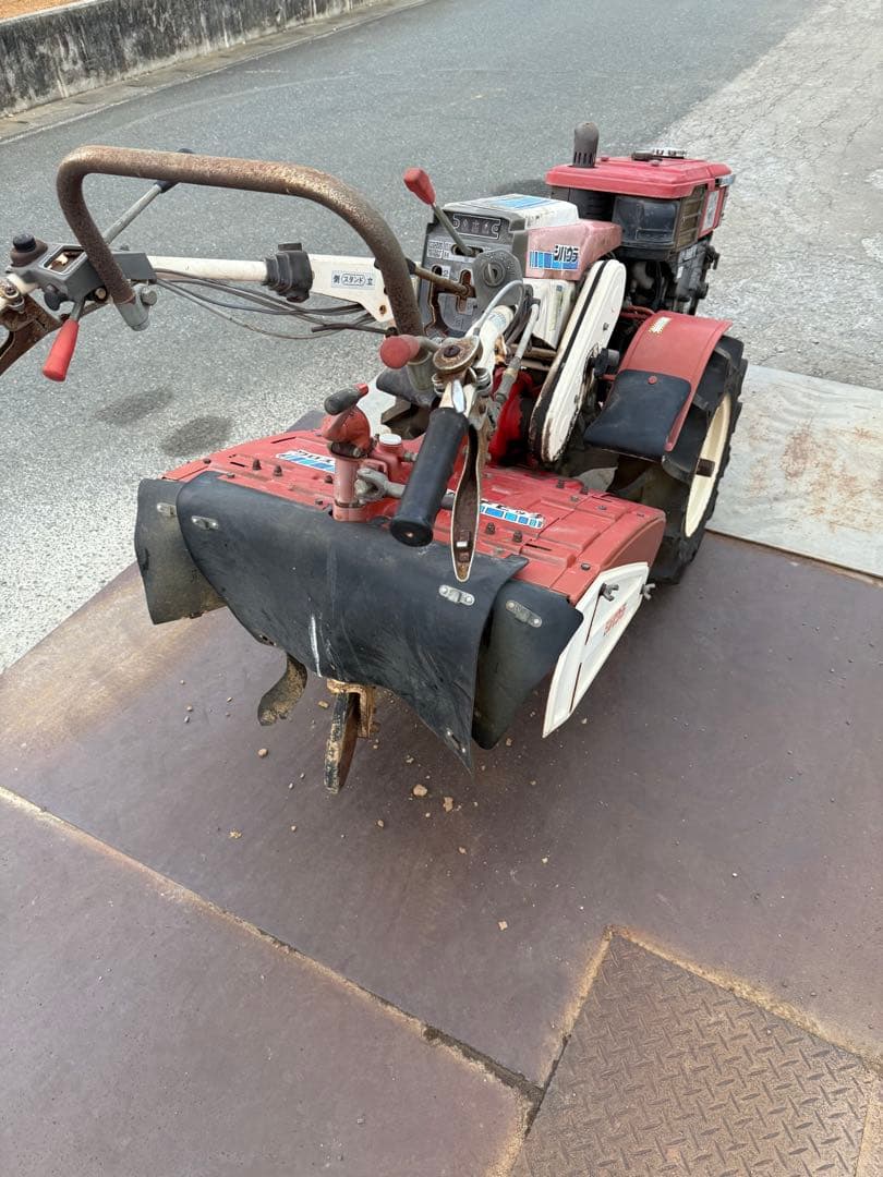 ト*ん様 エンジン好調！セルスタート ヤンマー YA85 耕うん機 ディーゼルエ