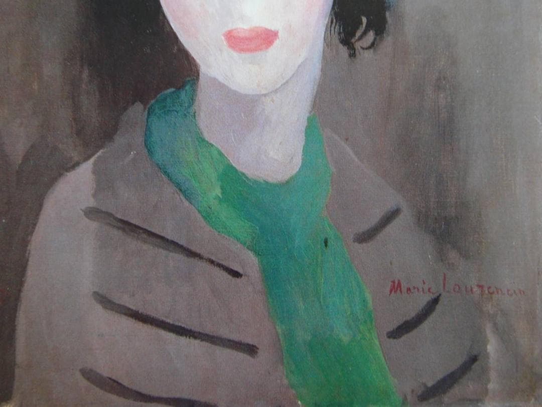 マリー・ローランサン、「少女」、希少画集・額装画 - メルカリ