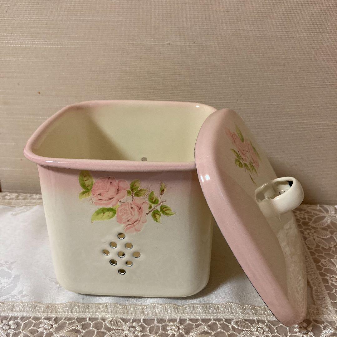 イマン　ダイアナローズ　蓋付シンクポット角