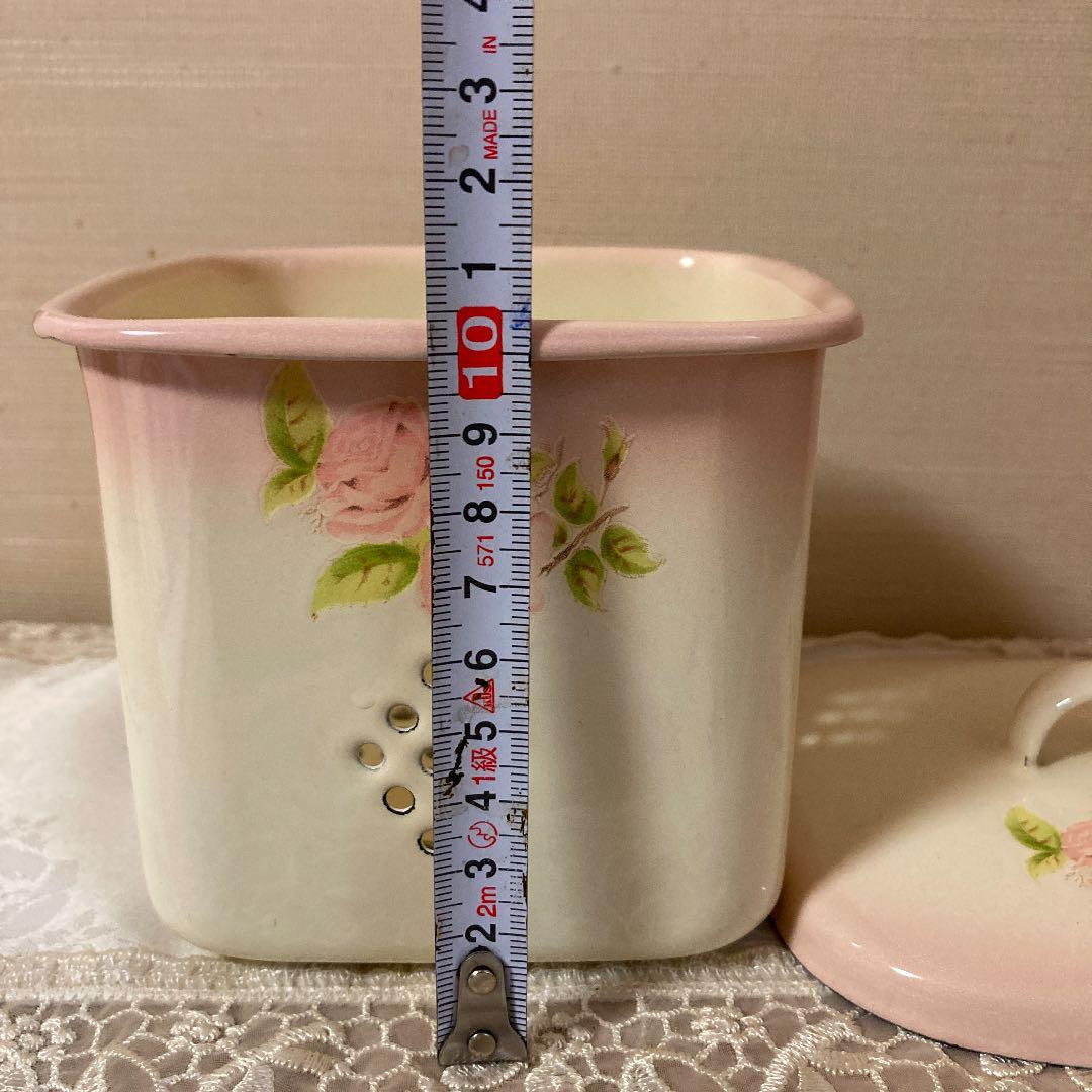 イマン　ダイアナローズ　蓋付シンクポット角