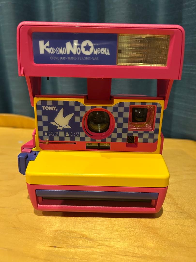 希少 TOMY こどものおもちゃNEWポラロイドカメラ - メルカリ