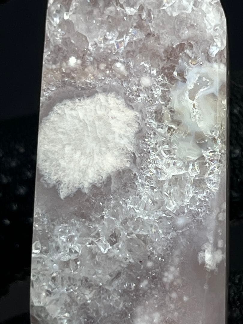 天然石　ピンクアメジスト　フリーフォーム　キラキラ✨No.1370