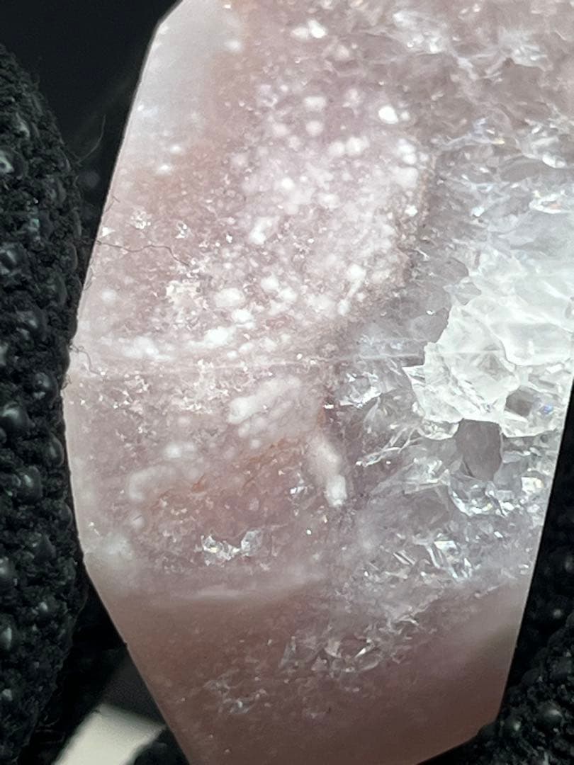 天然石　ピンクアメジスト　フリーフォーム　キラキラ✨No.1370