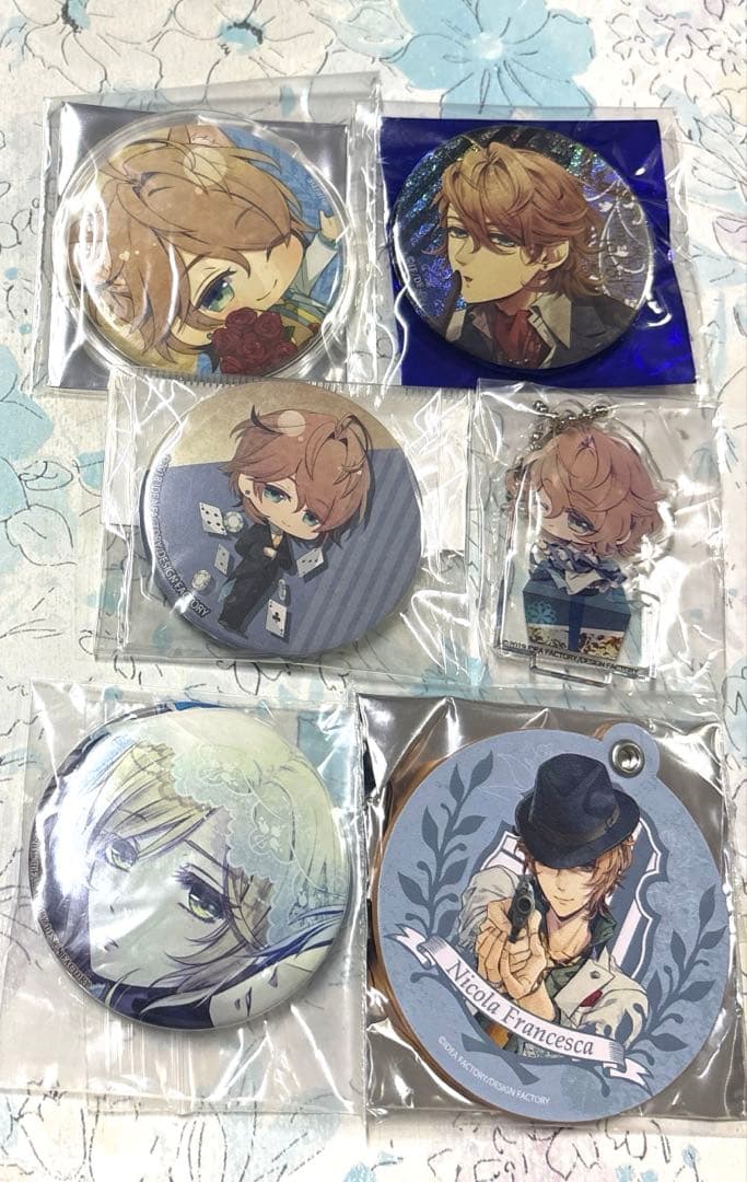 オトメイト ピオフィオーレの晩鐘 ピオフィ ニコラ リリィ 缶バッジ