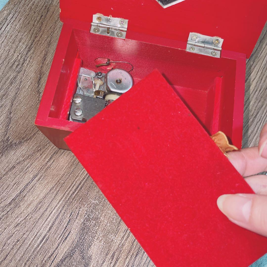 わたなべまさこ 宝石箱 オルゴール BOX 昭和レトロ 木箱 激レア 幻 一点物