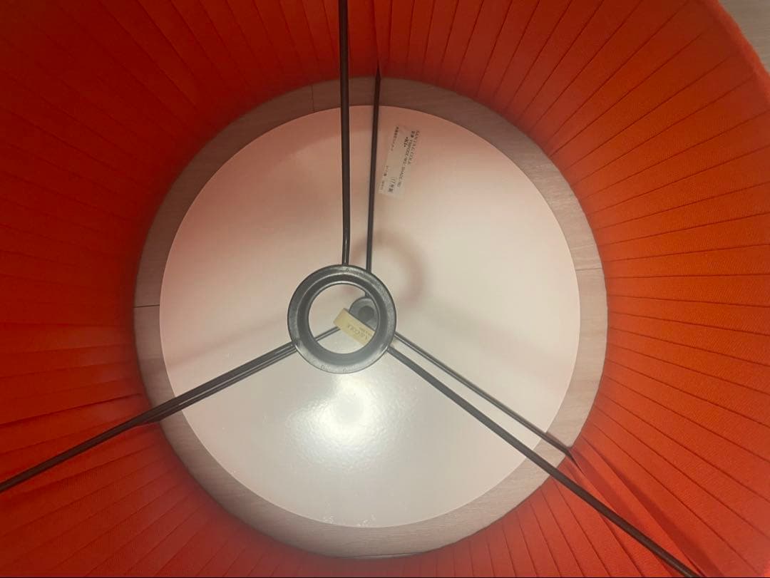 SANTA & COLE スタンドライト／オレンジシェード×ブラック脚