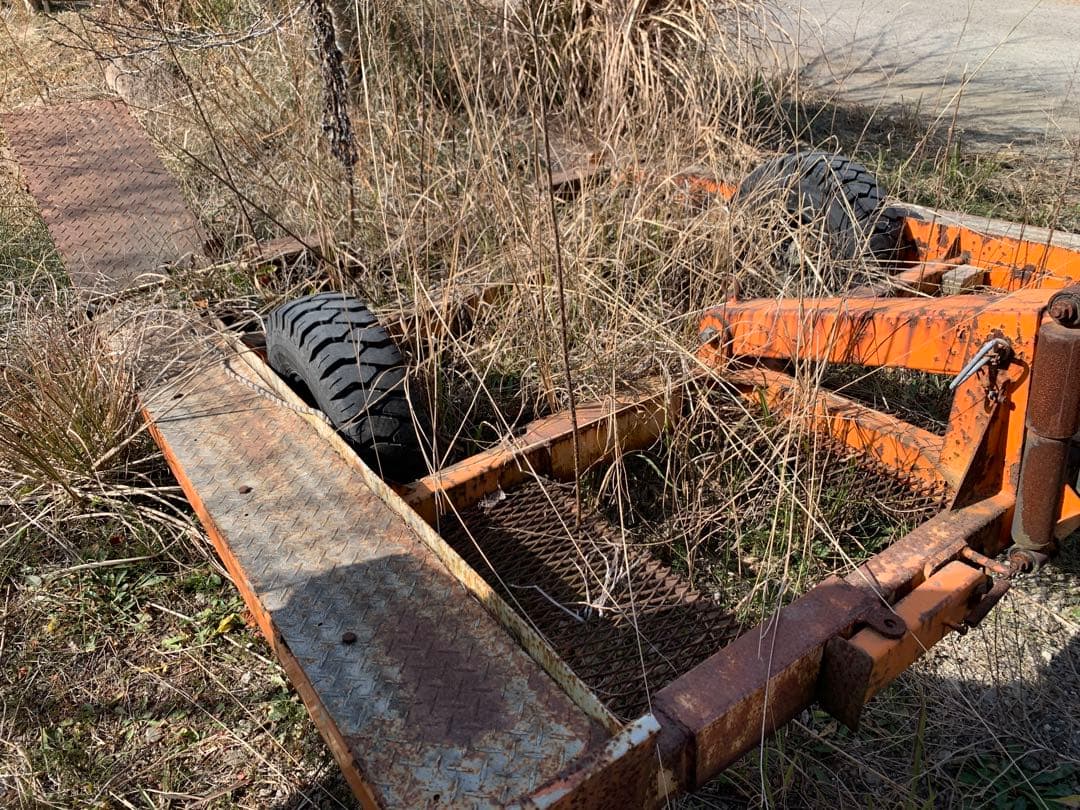 宮崎　建設機械用　農機具用　けん引式アタッチメント　トラクター