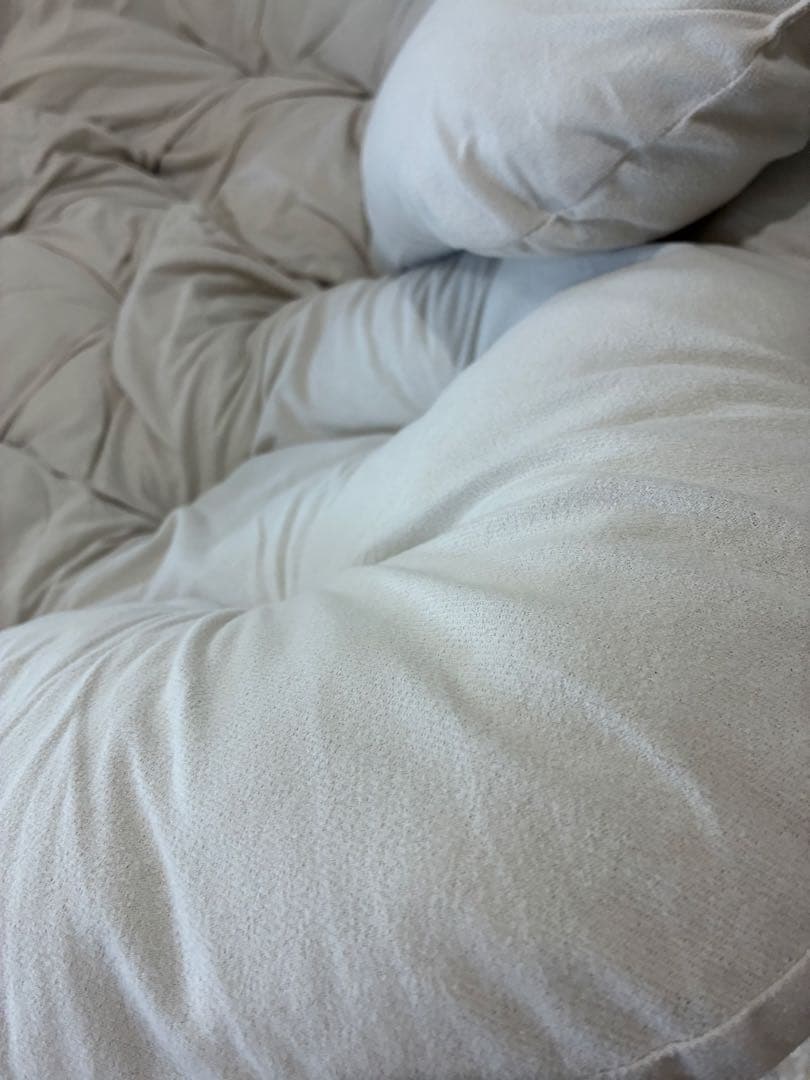 ☆お値下げ☆ロッキングチェア 北欧　ホワイトクッション付き