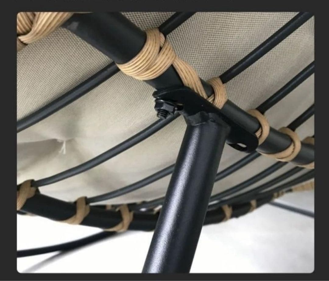 ☆お値下げ☆ロッキングチェア 北欧　ホワイトクッション付き