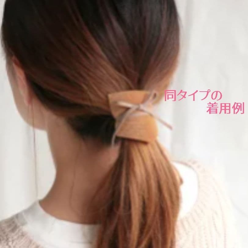 ミナペルホネン  ハンドメイド 2wayポニーフック