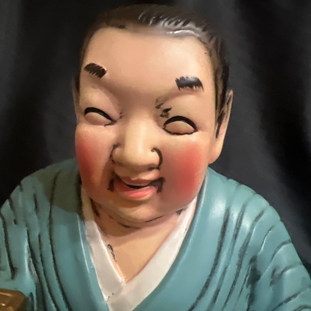 仙台四郎 縁起物 陶器 昭和レトロ 当時物 商売繁盛 - メルカリ