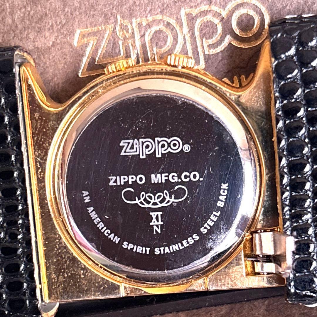 Zippo ポケットクロック アラーム付き ゴールド