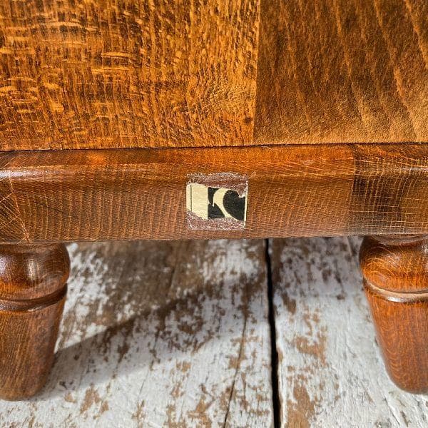 ヴィンテージ*飛騨産業 キツツキマーク*無垢材 ウッド マガジンラック*木製