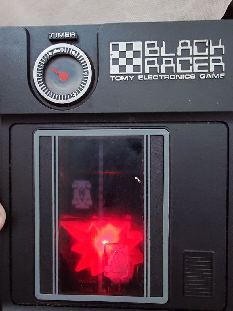 トミー ブラックレーサー ※動作確認済 昭和レトロゲーム 美品 レア