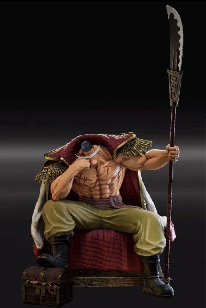 ワンピース 1／4スケール 白ひげ フィギュア ガレージキット - メルカリ