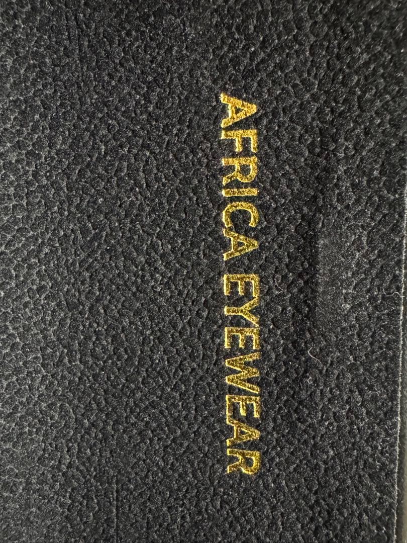 AFRICA EYEWEAR シルバーフレーム メガネ