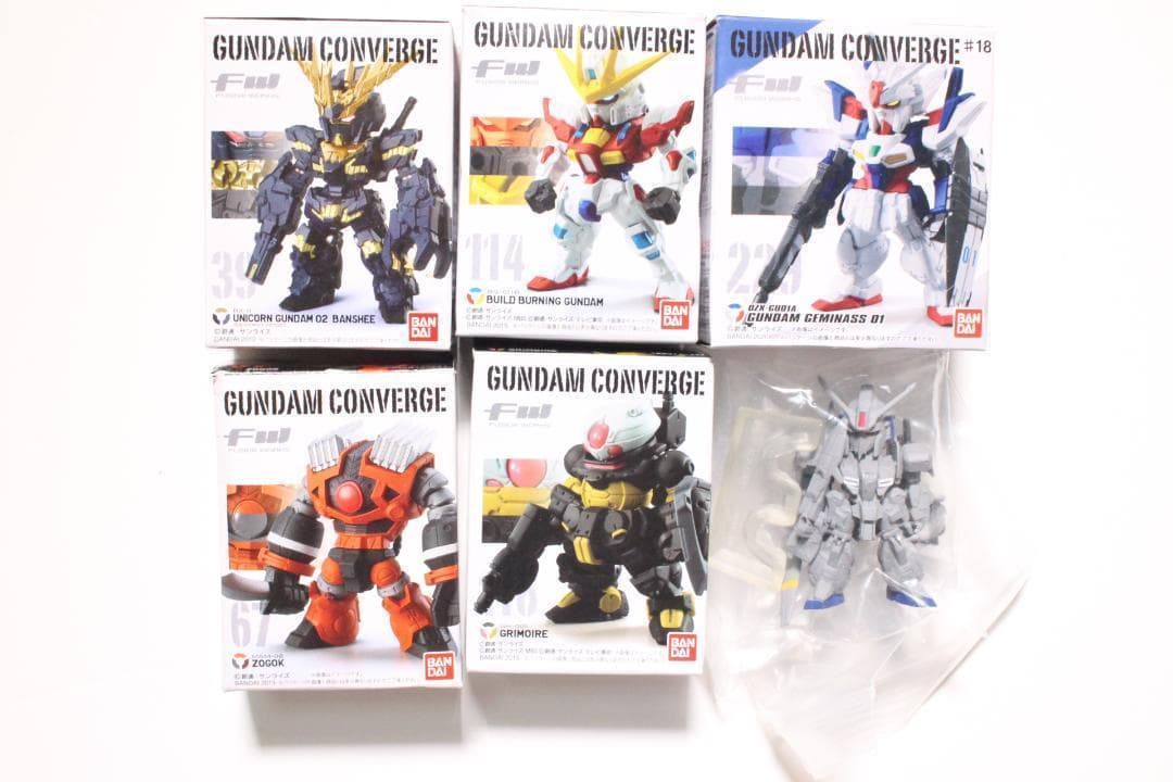 FW GUNDAM CONVERGE バンシー シナンジュスタイン 希少 13個