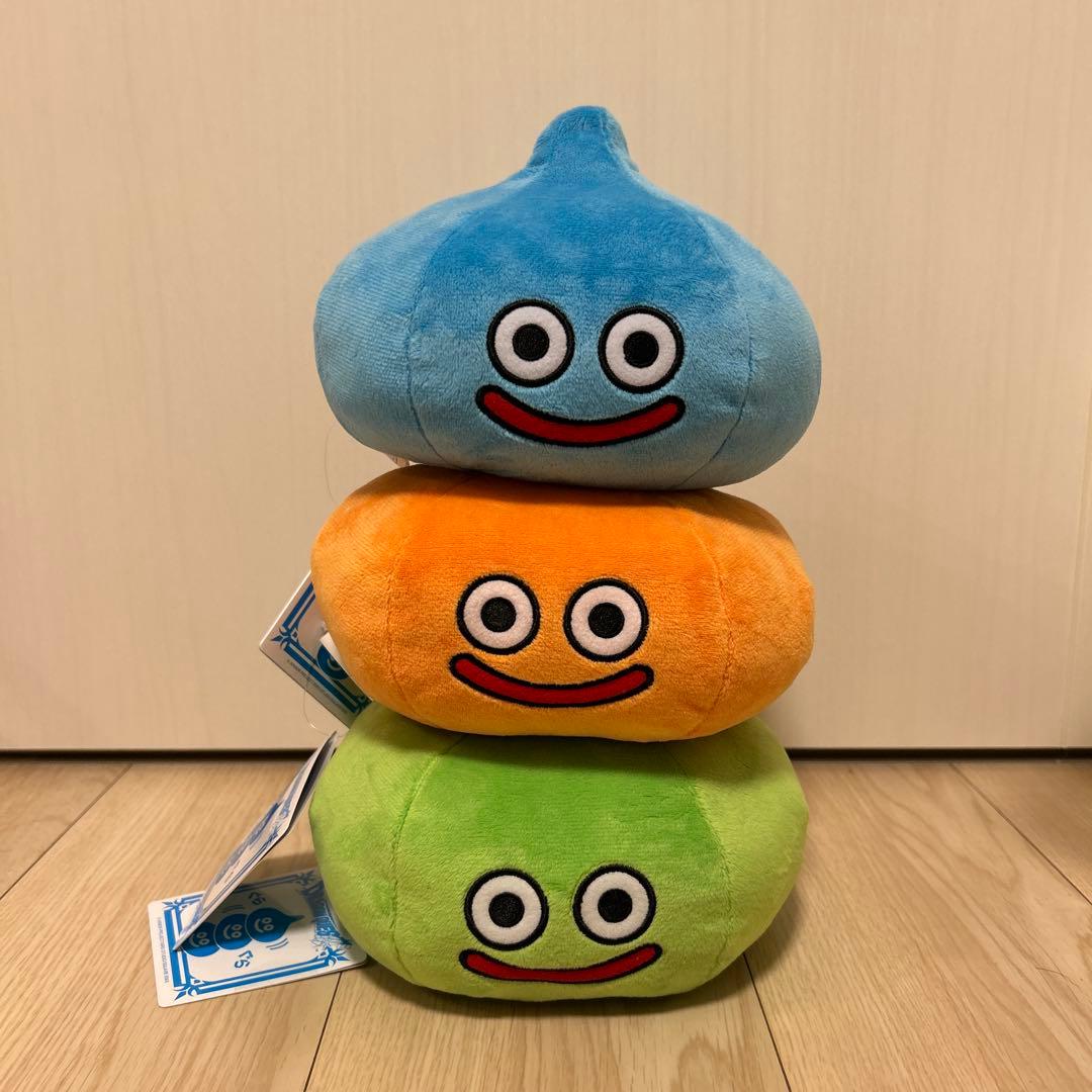 ドラゴンクエスト AM かさなるぬいぐるみ カラフルスライム登場編3体