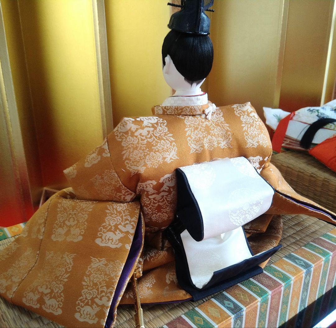 高級京雛 親王飾り & お道具セット伝統工芸松寿作美術品日本製雛人形