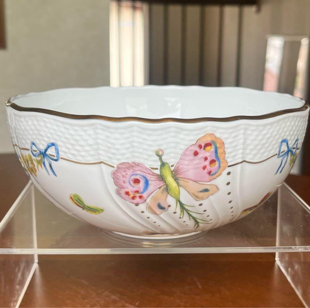 【希少品】リチャードジノリ★ファルファッレフィオリータ★サラダボウル②