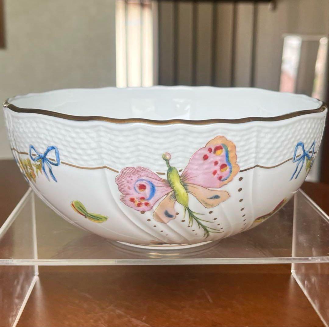 【希少品】リチャードジノリ★ファルファッレフィオリータ★サラダボウル②