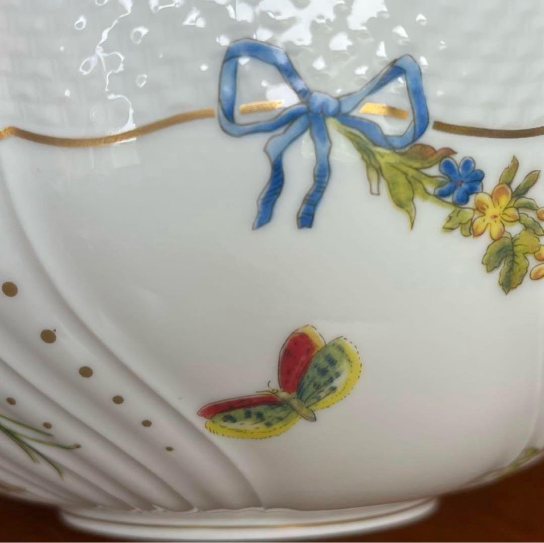 【希少品】リチャードジノリ★ファルファッレフィオリータ★サラダボウル②