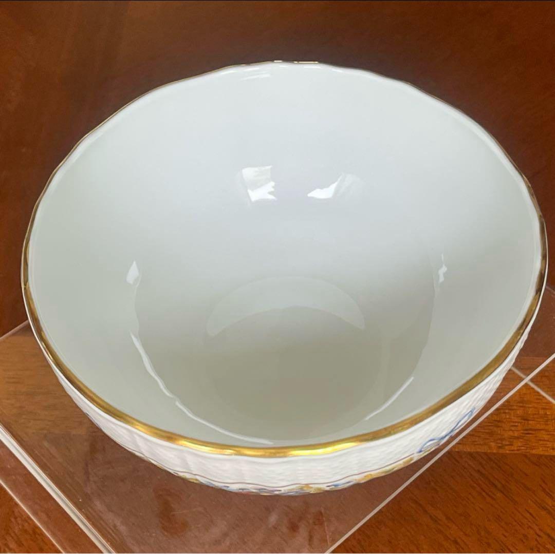 【希少品】リチャードジノリ★ファルファッレフィオリータ★サラダボウル②