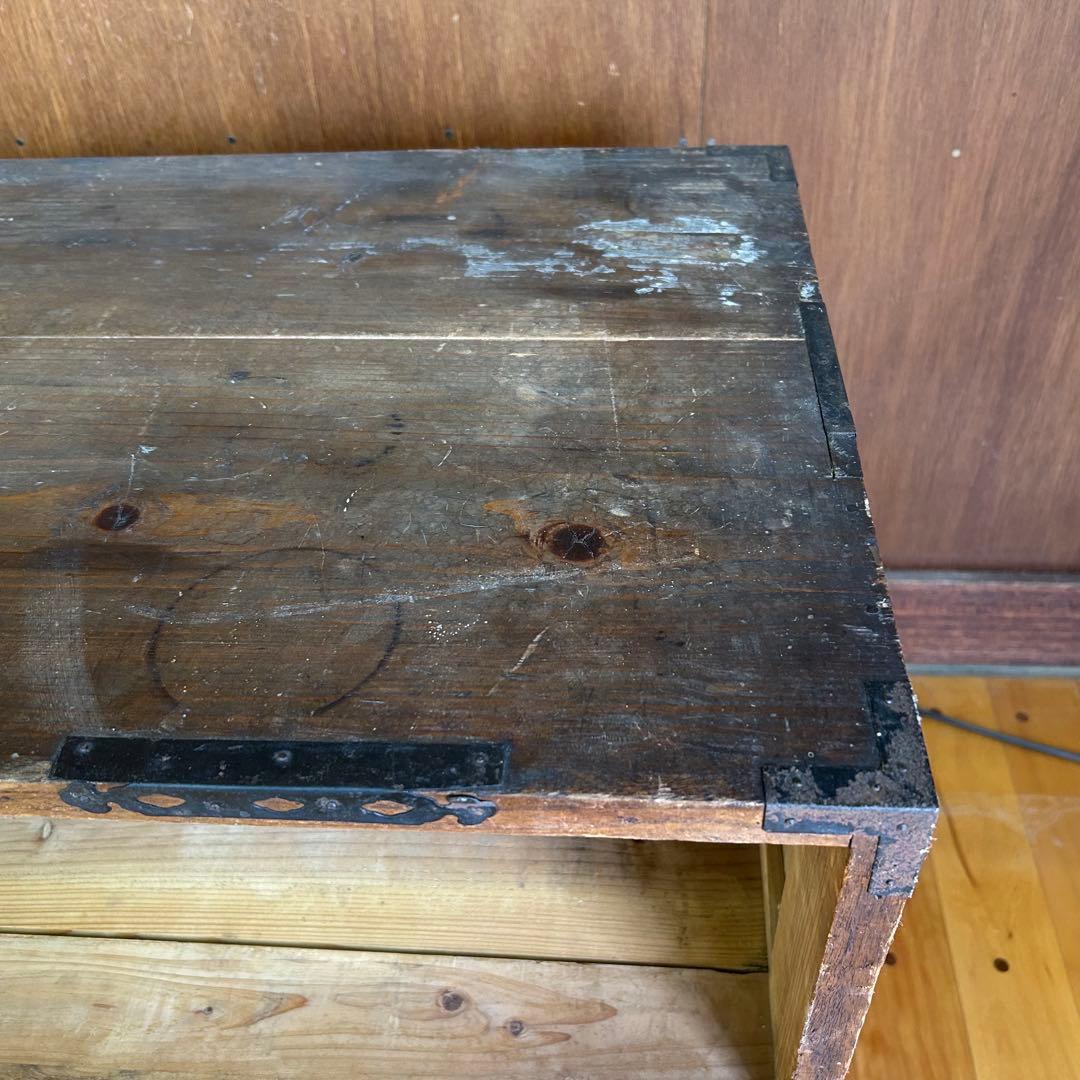 古箪笥(たんす) 棚 店舗什器 A