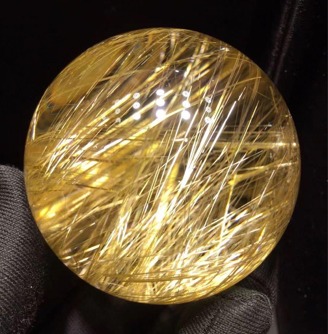 ⭐︎【極上品】タイチンクオーツ  置物 51.7mm