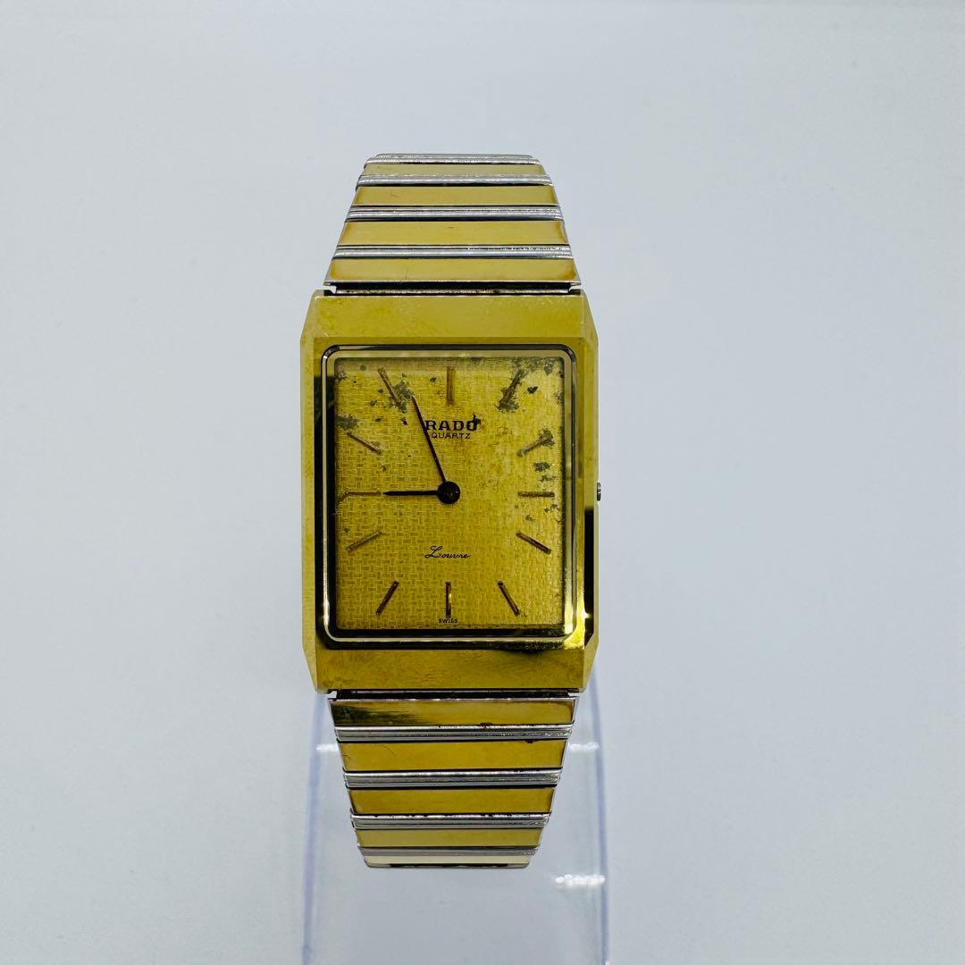 ✨RADO✨ラドー✨ゴールド文字盤✨コンビ✨メンズ✨腕時計✨