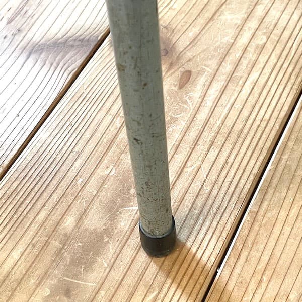 ビンテージ　サイドテーブル　アイアン＋ウッド　レトロ　ローテーブル