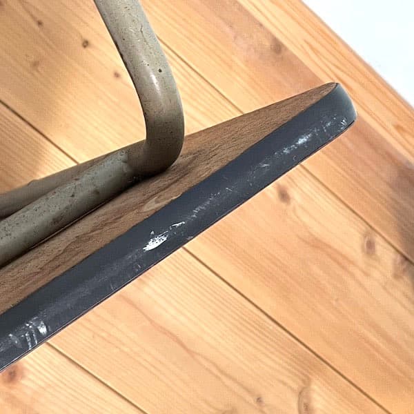 ビンテージ　サイドテーブル　アイアン＋ウッド　レトロ　ローテーブル