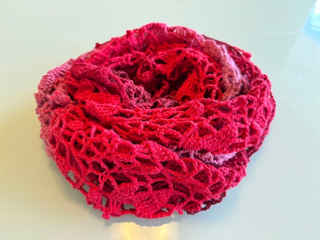 三角バレエショール　NEWデザイン　　綿100％ 年中使用可　手洗い可　入手困難