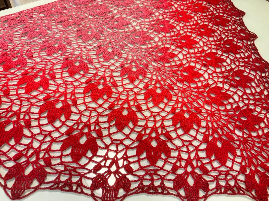 三角バレエショール　NEWデザイン　　綿100％ 年中使用可　手洗い可　入手困難