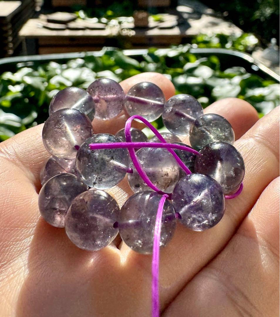 パイライト イン バイカラーフローライト　めちゃくちゃ美し